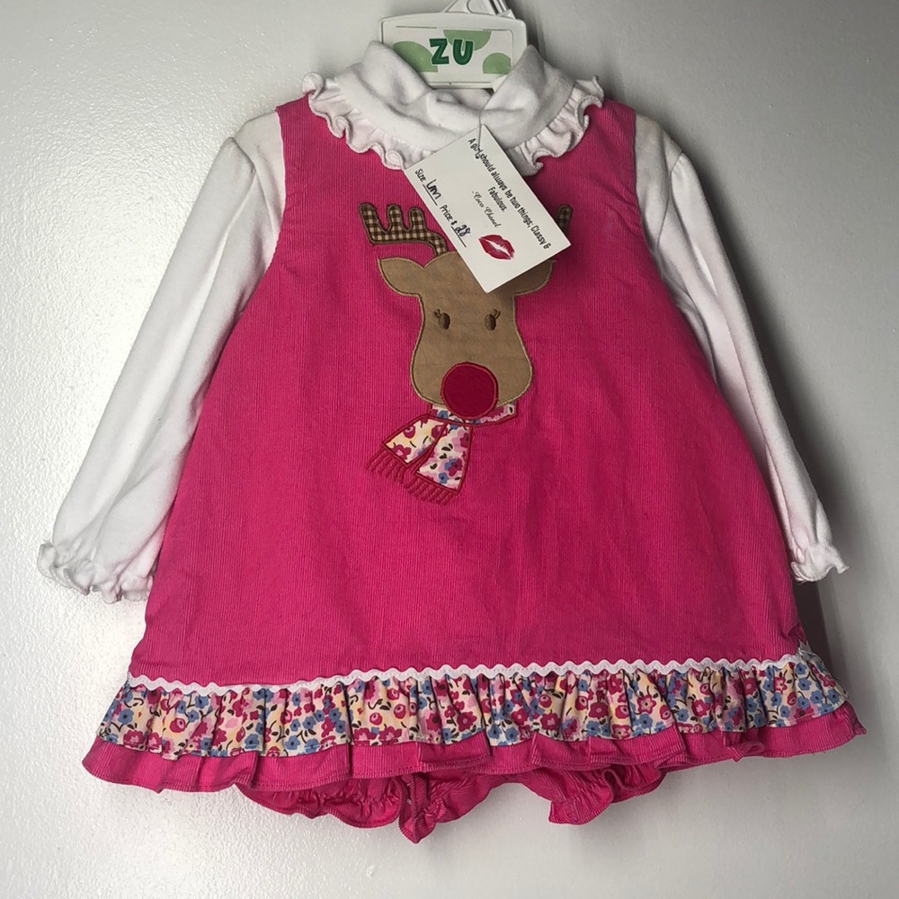 3pc rain dear dress